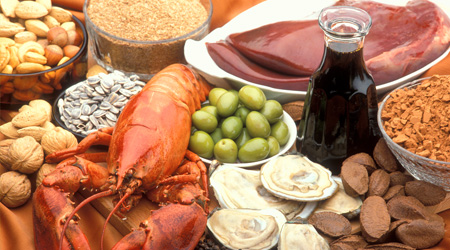copper food sources